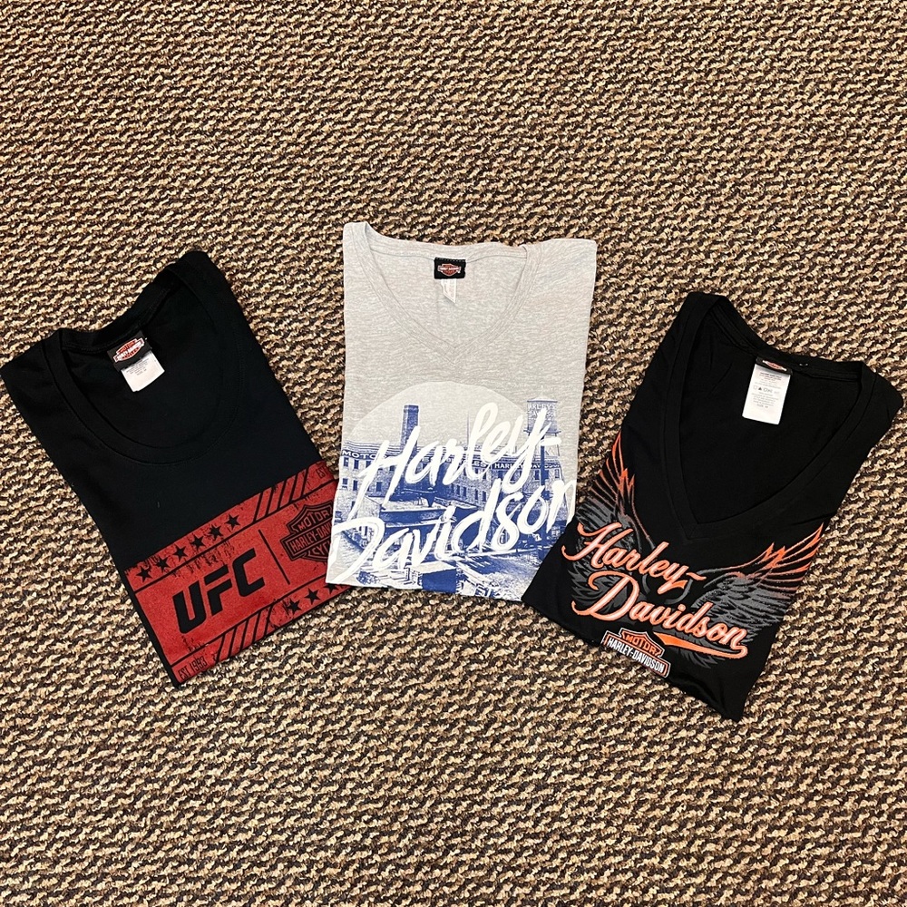 harley davidson
ladies t shirt
Bundle size M